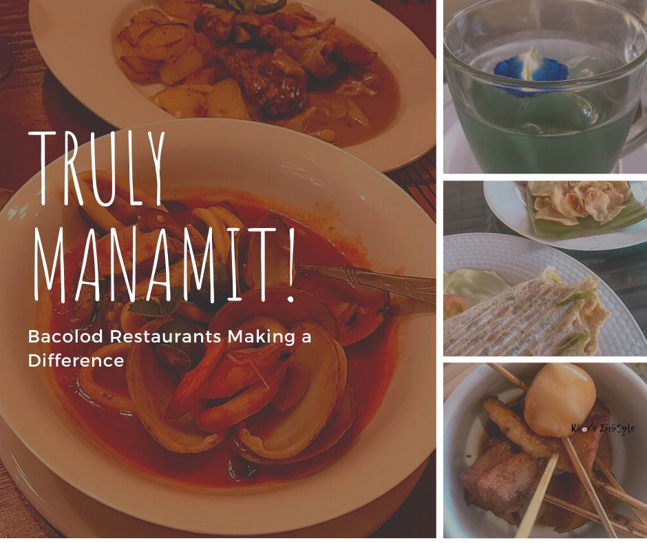 Photo of food and title: Truly Manamit: Bacolod Restaurants Making a Difference